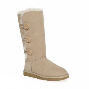 UGG Bailey Button Triplet II Boots- Sand